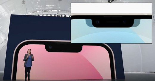 iPhone 13 notch is 20% smaller in width, but it is also a little taller in height - 9to5Mac