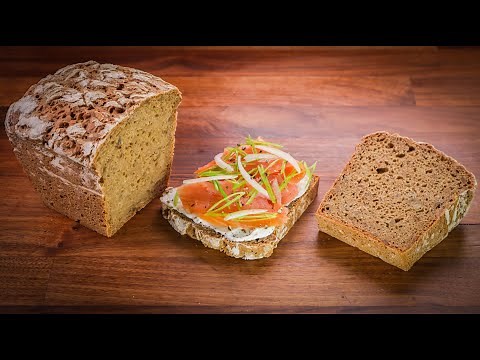 Easiest Ever NO KNEAD Rye Bread Recipe | How To Make It By Hand