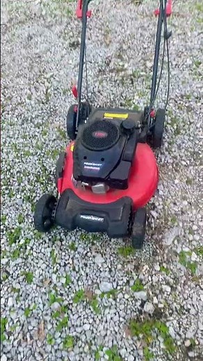 Push mower not starting gonna fix it up