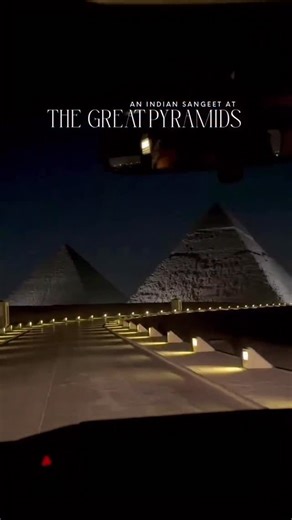 EWPC on Instagram: "This has never been done before✨ A Big Fat Indian Wedding at the Great Pyramids ot Egypt Planned & curated by global & celebrity luxury wedding planners Credits @yoloentertainmentofficial Celebrating @pardiofakind Decor: @m.s.weddingdesigners @bypasantelwardany Social Media & Live Coverage: @theweddinggramco Photography & Videography: @jodiclickers.co DMC: @inventumglobal Anchor @thevrfamily DJ @djajmumbai Dancing to their tunes : @twirling_moments Artists : @kanik4kapoor @th