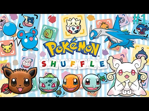 Let's Play Pokemon Shuffle: Part 1 - Audino If It's A Challenge
