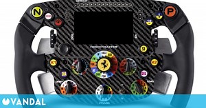 Thrustmaster lanza un volante para jugar que es una réplica del de Ferrari en la F1