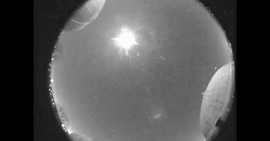 NASA cameras captured a very bright meteor at the Allegheny Observatory near Pittsburgh, Pennsylvania