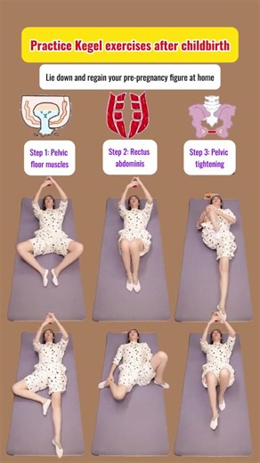 Health With Heart | A set of 3 postnatal exercises for moms: pelvic area, pelvic floor muscles, and rectus abdominis. Let’s start training together!... | Instagram