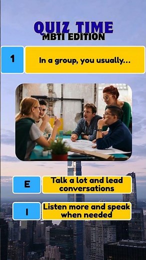 MBTI Quiz – What’s Your Personality Type? #quiz #mbti #personality