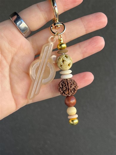 Saja Bead CSL Logo Taschenanhänger Schlüsselanhänger - Etsy.de