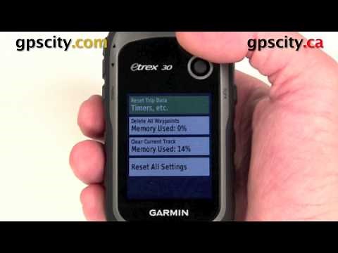 How-To Perform Reset Procedures on the Garmin Etrex 30