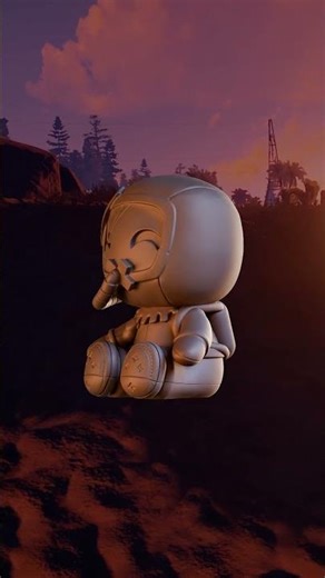 Rust chibi toy