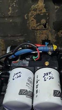 FASS fuel system install Ti140 11-16 Ford f250 f350 6.7 powerstroke diesel sump filter