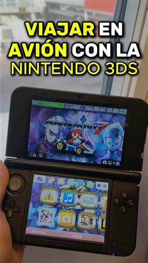 ASÍ es VIAJAR en AVIÓN con la Nintendo 3DS