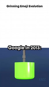 Grinning emoji evolution 😁 #meme #memes #emoji #android #evolution | Kadz