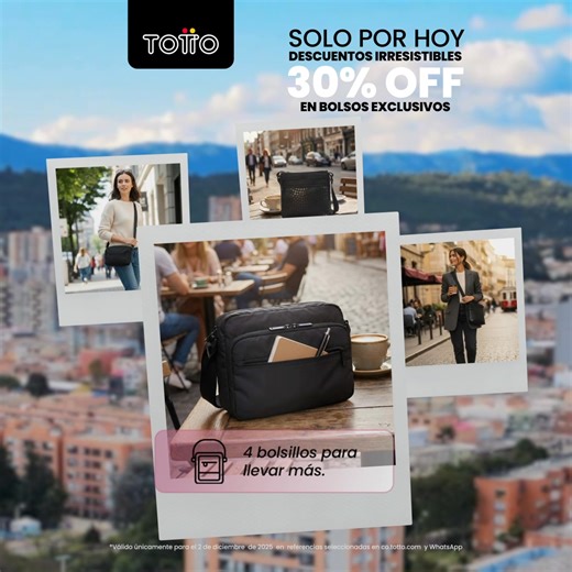 Bolsos 👜que no puedes resistir porque te acompañan en todo lugar y llevas contigo lo que necesitas. | Totto