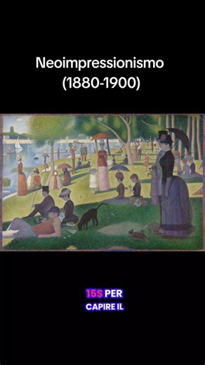 Elisa Marianini - Artista & Storica dell'Arte on Instagram: "15 Secondi per Capire il Neoimpressionismo Pillole di Storia dell’Arte di Elisa Marianini Corsi online e in sede #artepertutti #artefacile #elisamarianini #storiadellarte #puntinismo visita anche il mio sito e il mio canale youTube Elisa Marianini"