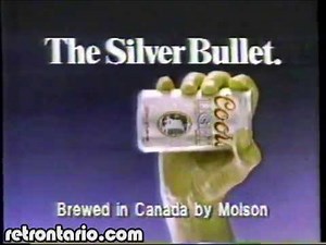 Coors Light the Silver Bullet 1986