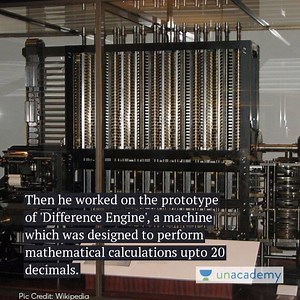 11 reactions | Considered to be the father of computing, Charles Babbage is credited with designing the first mechanical computer that eventually paved the way for more sophisticated designs. Know more about this mathematical genius through this video! #Unacademy #Education | Unacademy UPSC | Facebook
