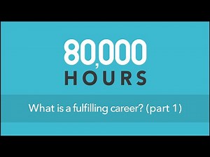 What makes for a dream job? (part 1) @ Cambridge University