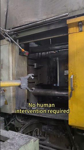 Watch the automated die casting production line at a modern foundry. #aluminumcasting