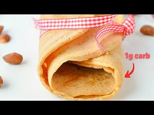 KETO CREPES with Almond Flour | Easy Keto Breakfast for Sweet Tooth