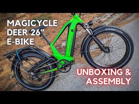 Magicycle Deer SUV 26" ⚡ E-Bike Unboxing & Assembly