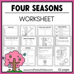 All About Seasons Social Studies Pack