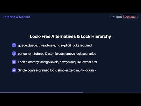 Prevent Deadlocks in Python | Advanced Threading