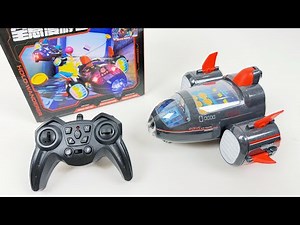 Open box RC remote control vehicle, spray rocket spaceship, jade dog excavator, electric elephant