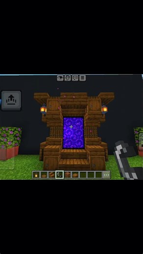 Eassy Nether Portal Build