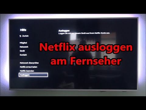Netflix ausloggen am Fernseher Anleitung so gehts Netflix abmelden am TV