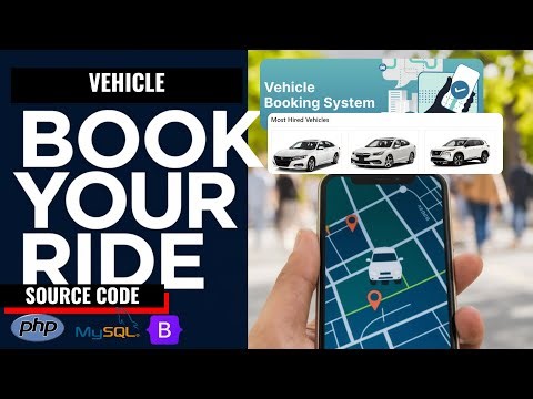 Vehicle Booking System using PHP & MySQL | Free Source Code Download