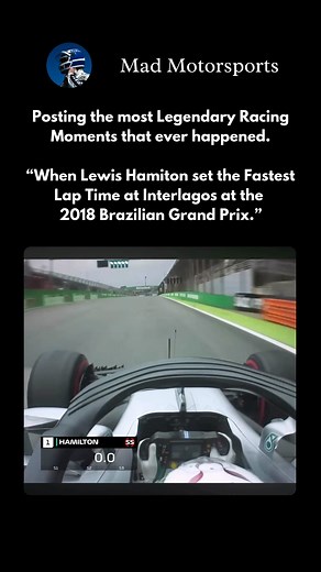Brazilian GP 2018 – Lewis Hamilton’s Record Lap at Interlagos ️...