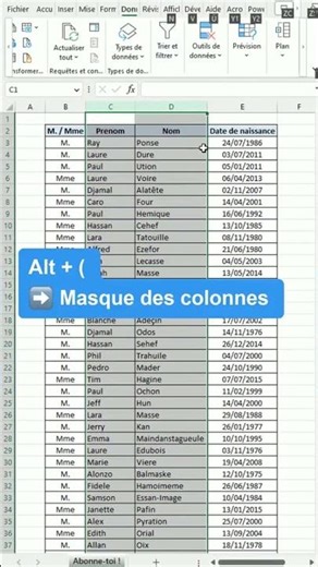 4 shortcuts to quickly manipulate your spreadsheets 🔥 | Excel tip