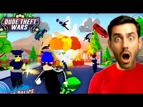 💰BIGGEST BANK ROBBERY EVER IN DUDE THEFT WARS!!! 😱 | TOTAL CHAOS #1