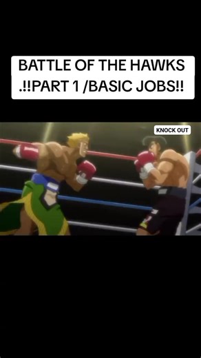 Battle of the hawks Part1 👍 #anime #boxing #sports | Ring Go