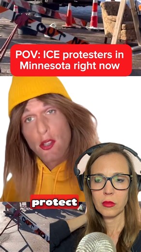 A lot happening in MN 😳 #minnesota #ice #protest Anti-ICE Minneapolis liberals create neighborhood border partol. "We are literally creating a place that we know who's coming and going in and out of our neighborhoods" ~Ice Protester Quote Source: WCCO CBS News Minnesota | Sara L