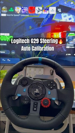 Logitech Steering G29 Auto Calibration feature 🔥
