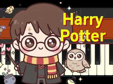 🎹✨Harry Potter - Piano Fragmento (Synthesia)