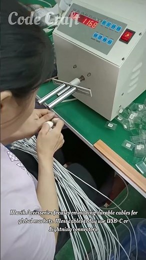 Secrets of Mobile Cable Production👀