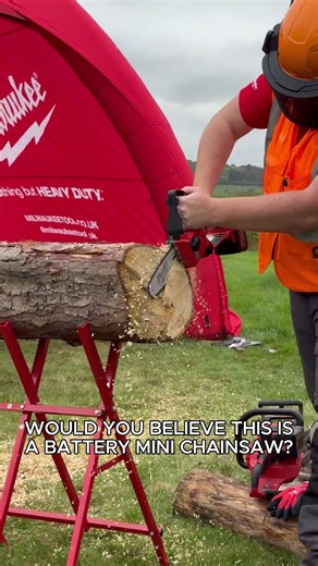 Milwaukee Mini Chainsaw — Small Size, Big Power ⚡