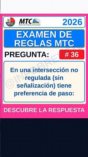 MTC Rules Practice Exam | 36 | Class A1 Driver's License #shorts
