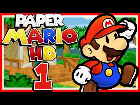 PAPER MARIO HD # 01 ⭐ Paper Mario 64 Remastered!