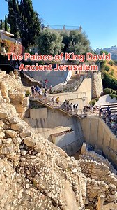 The Palace of King David, Ancient Jerusalem, The City of David… | Journey to the LAND of promise