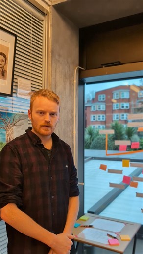 Here's Jack, one of the people of took part in "Our Freedom: Then & Now", a moving collection of artistic expressions created as part of a nationwide project, honouring Holocaust survivors and paying tribute to those who didn't survive. Hear him talk about his inspiration behind his art installation. If you haven't done so already, come and visit this exhibition in our lobby – last day tomorrow. | JW3