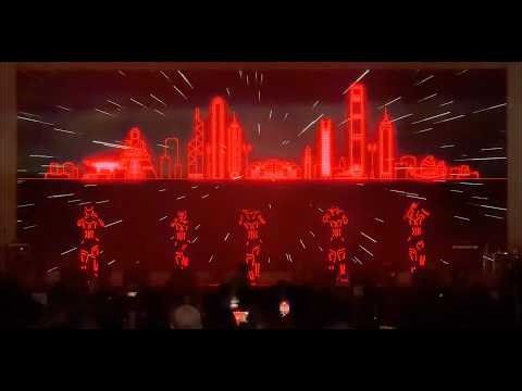Immersive LED Tron Dance 2026