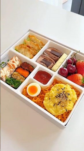 Make Giant Bento box with me #food #bentobox