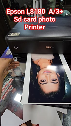 Epson L8180 A/3+ Sd card photo Printer#epson #service #printersupportsoftware