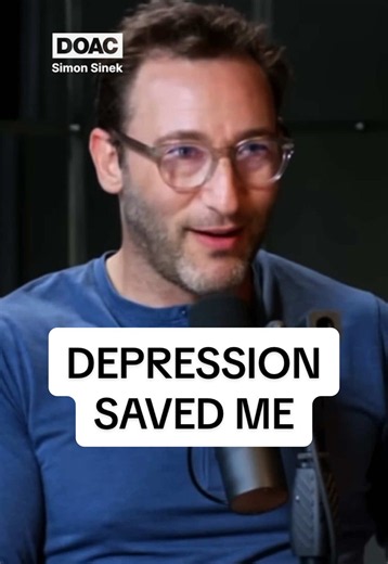 “Your worst moments can teach you the most.” ❤️ Simon Sinek says he doesn’t look at difficult experiences as simply good or bad. Even his depression, as painful as it was, taught him things he believes he wouldn’t have learned any other way. He says he wouldn’t be where he is today without having gone through it. Sometimes the moments we’d never choose are the ones that shape us most. #depression #advice #thediaryofaceo