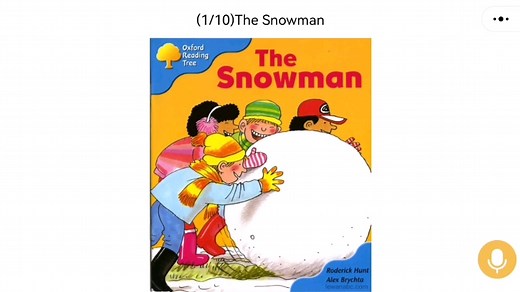 牛津树分级绘本3-19 The Snowman