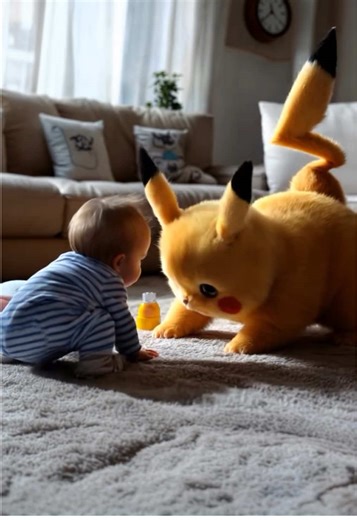 Pikachu's Baby Sumo Match: A Fun Adventure