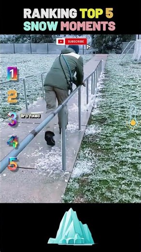 Ranking The Craziest Snow Moments ❄️😱