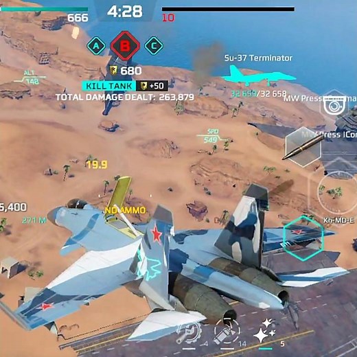 KH-59M Missile SU 37 Terminator | MWT tier 3 best fighter